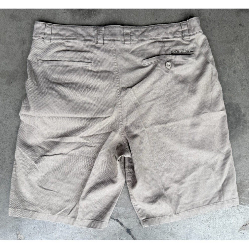 Mens Sz 36 O'neill Gray Shorts Chino Bermuda - Picture 5 of 5